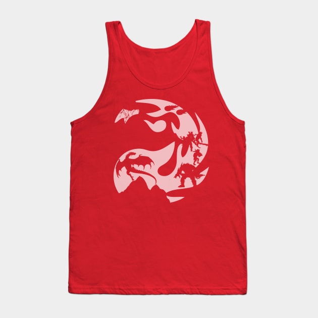 Red Magic Tank Top by SirCrow